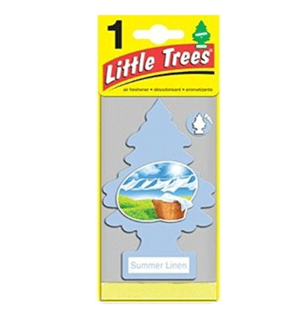 Little Trees Car Freshener * Summer Linen * 1`s x 24 ct