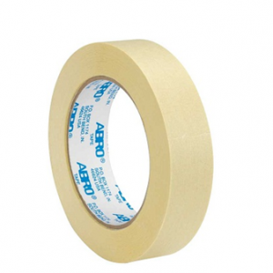 Masking Tape 1 inch x 60 yrds * Beige Color * 6 pcs