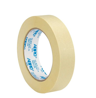 Masking Tape 1 inch x 60 yrds * Beige Color * 6 pcs