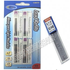 Mechanical Pencil Refill 0.7 mm 20 ct x 4 * 12 pcs