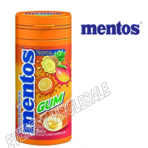 Mentos Gum 15 ct * Tropical * 12 pcs