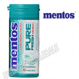 Mentos Gum 15 ct * Wintergreen * 12 pcs