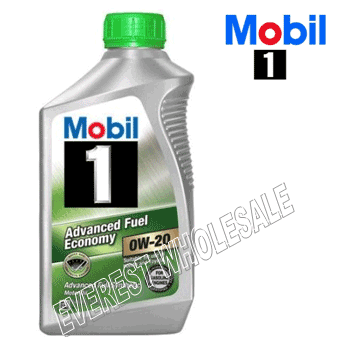 Mobil 1 Full Synthetic Motor Oil 1 Qt * 0W-20 * 6 pcs