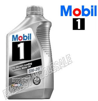 Mobil 1 Full Synthetic Motor Oil 1 Qt * 5W-20 * 6 pcs