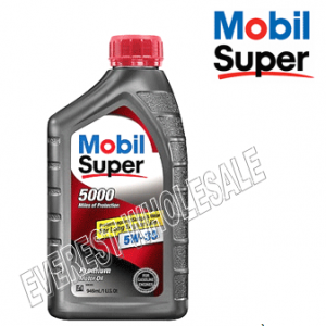 Mobil Super 5000 Motor Oil 1 Qt * 5W-30 * 6 pcs