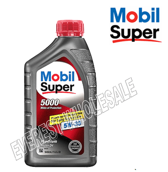 Mobil Super 5000 Motor Oil 1 Qt * 5W-30 * 6 pcs