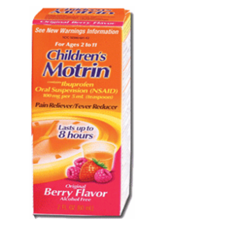 Motrin Children`s 4 fl oz / Box * 6 Boxes