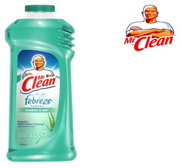 Mr Clean Cleaner 28 fl oz * Meadows & Rain * 9 pcs / Case