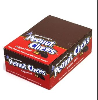 Peanut Chews Original Dark 24 ct