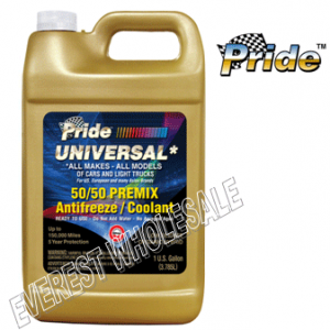 Pride Universal Pre-Mix Antifreeze & Coolant 1 Gal * 50/50 * 6 pcs