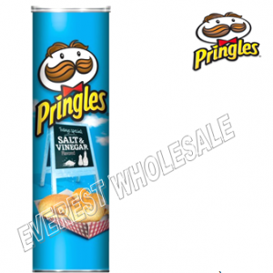 Pringles 5.96 oz * Salt & Vinegar * 14 pcs Case