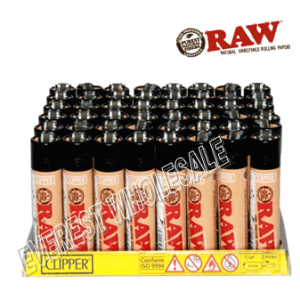 Raw Clipper Refillable Lighter * 48 pcs