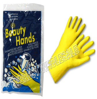 Rubber Dishwashing Gloves * Size : XL * 12 pcs