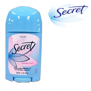 Secret Deo Stick For Women 1.7 oz * Powder Fresh * 6 pcs