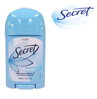 Secret Deo Stick For Women 1.7 oz * Shower Fresh * 6 pcs