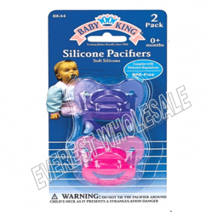 BK Silicone Baby Pacifier 2 Pcs Pack * 6 Packs