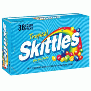 Skittles Candy Tropical * 36 ct Pck
