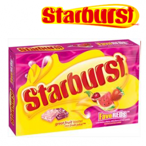 Starburst Candy * Fave Reds * 24 ct