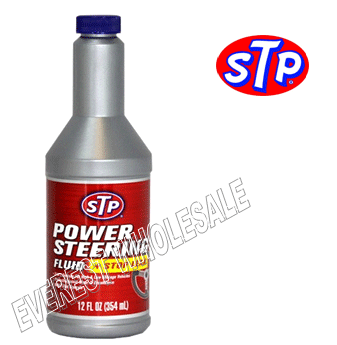 STP Power Steering Fluid + Stop Leak 12 fl oz * 12 pcs