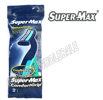 Supermax Disposable Razor 2 in Pack * 12 pcs
