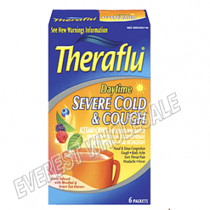 Theraflu Severe Cold & Cough 6 pack Box * Daytime * 3 Boxes