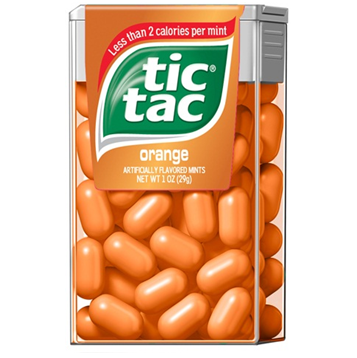 Tic Tac Candy * Orange * 12 pcs