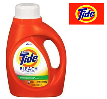Tide Liquid Laundry Detergent 50 Fl Oz * With Bleach * 6 pcs Case