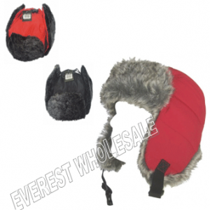 Trapper Troopper Knit Hat * Assorted Colors * 12 pcs