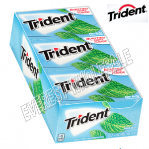 Trident Gum 14 sticks * Mint Bliss * 12 Pks / Box
