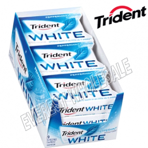 Trident White * Peppermint * 12 Pks Box