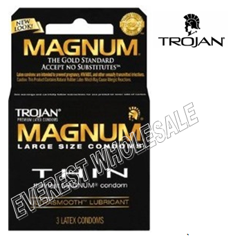 Trojan Magnum 3 in Pack * Thin * 6 pks