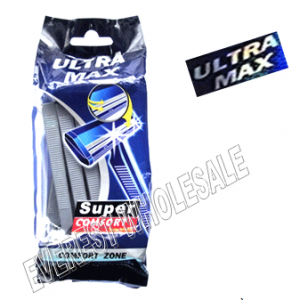 Ultra Max Disposable Razors For Men * 10 count * 12 pcs