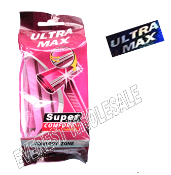 Ultra Max Disposable Razors For Women * 10 count * 12 pcs