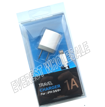 USB Single Port Wall Charging Set For Iphone * 6 pcs