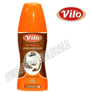 Vilo Shoe Polish Liquid 2.7 fl oz * Brown * 12 pcs