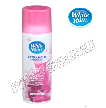 White Rain Hair Spray 7 fl oz * Scented * 6 pcs
