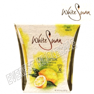 White Swan Scented Candle 10 oz * Minty Lemon * 6 pcs