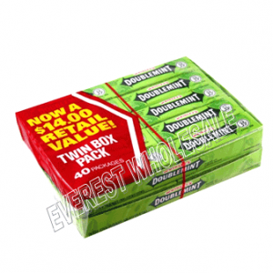 Wrigley's Gum * Doublemint * 40 Count
