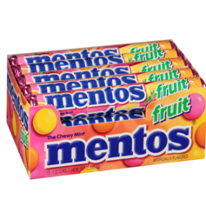 Mentos Candy * Fruit * 15 ct