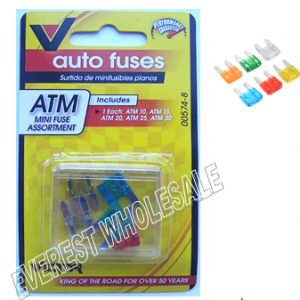 Auto Fuses Mini Assorted * V574 * 6 pcs