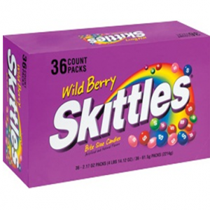 Skittles Candy * Wild Berry * 36 ct Pck