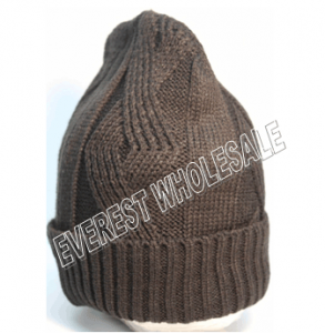 Double Fleece Assorted Colors Winter Hat * Jersey * 6 pcs