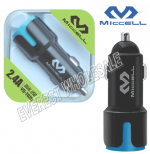 Miccell Dual Car Charger 2.4A * 6 pcs