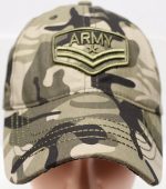 Army Designed Cotton Baseball Caps * Camouflage Army 01 - Image 2