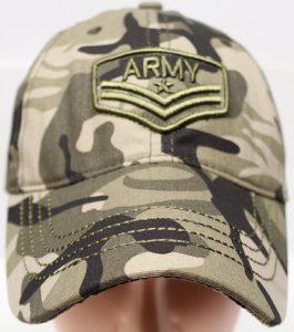Army Designed Cotton Baseball Caps * Camouflage Army 01 - Image 2