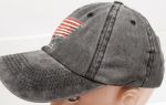 Vintage Cotton Baseball Caps * USA FLAG * - Image 2