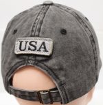 Vintage Cotton Baseball Caps * USA FLAG * - Image 3