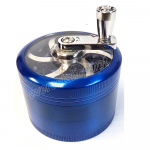 Manual Metal Tobacco Grinder 63 mm * Assorted Colors * 6 pcs