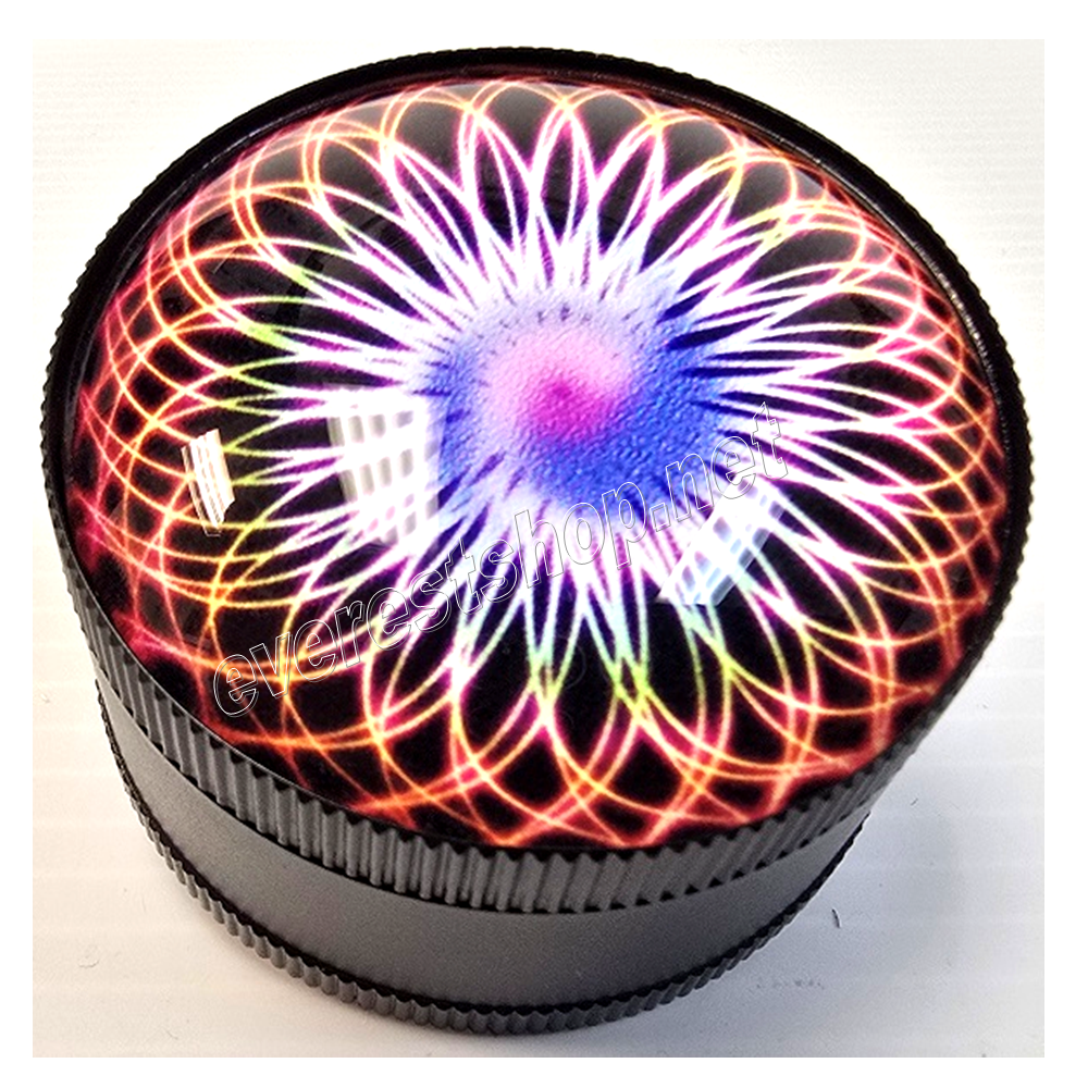 GRINDER SUNKISS Metal Tobacco Grinder with 4 Parts * Sunkiss * 6 Pcs - Image 1