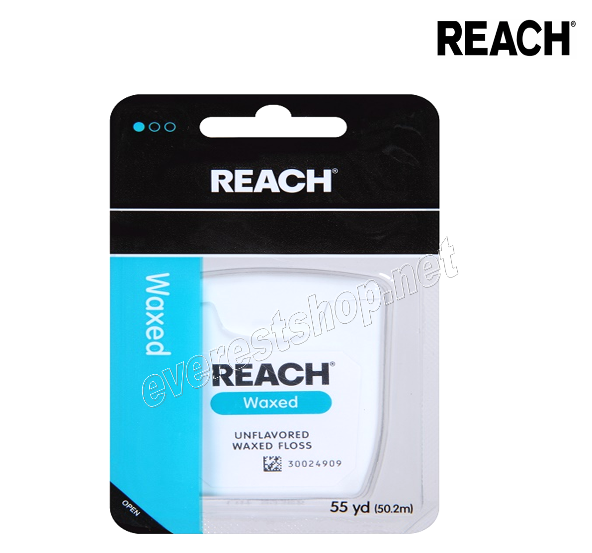 reach waxed Reach Dental Floss 200 Yrd * Waxed * 6 pcs - Image 1